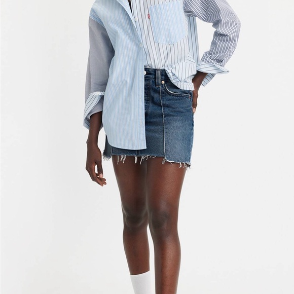 Levi’s Recrafted Icon Skirt - Size 27 - Picture 2 of 6